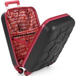 mala infantil escolar luxcel avengers preto mf10403ag