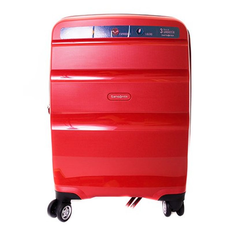 mala samsonite spin air 621000075 75cm polipropileno vermelho