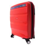 mala samsonite spin air 621000075 75cm polipropileno vermelho