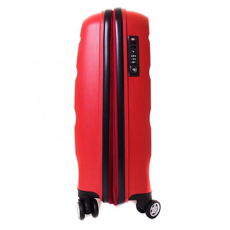 mala samsonite spin air 621000075 75cm polipropileno vermelho