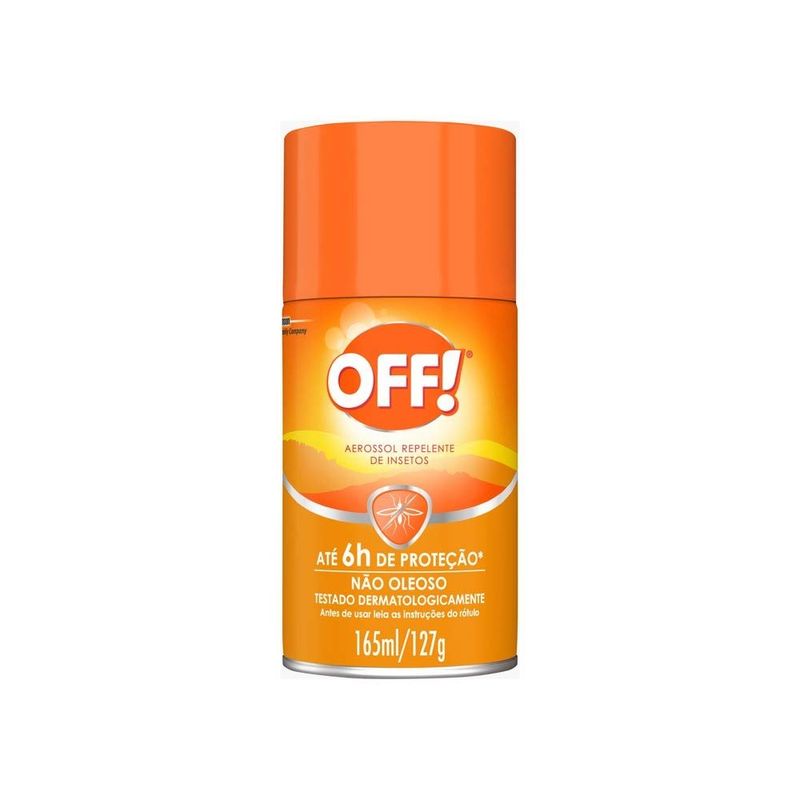 repelente off! family aerossol 165ml