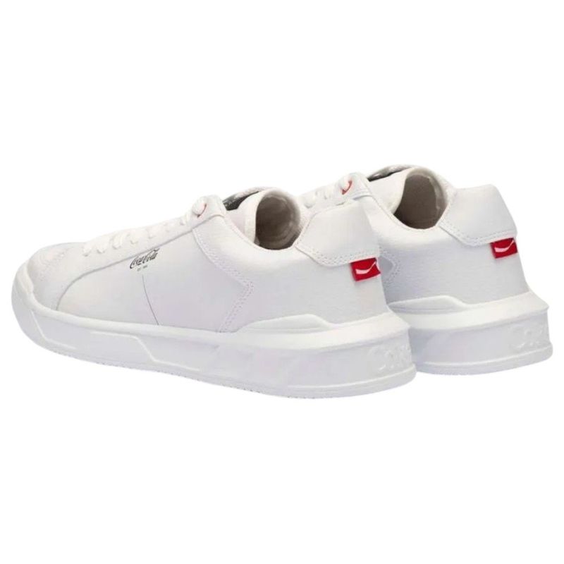 tênis feminino n°34 coca-cola canby town branco (mp)