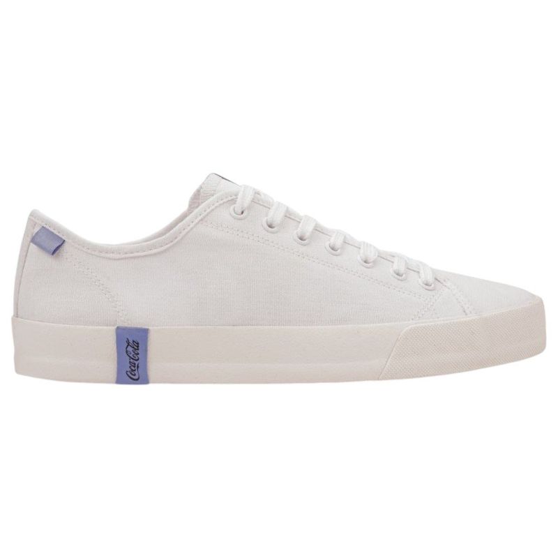 tênis feminino n°35 coca-cola burley canvas branco jeans (mp)