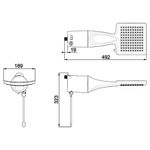 chuveiro elétrico lorenzetti 127v 5500w loren shower (mp)