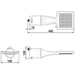 chuveiro elétrico lorenzetti 127v 5500w loren shower multitemperatura (mp)