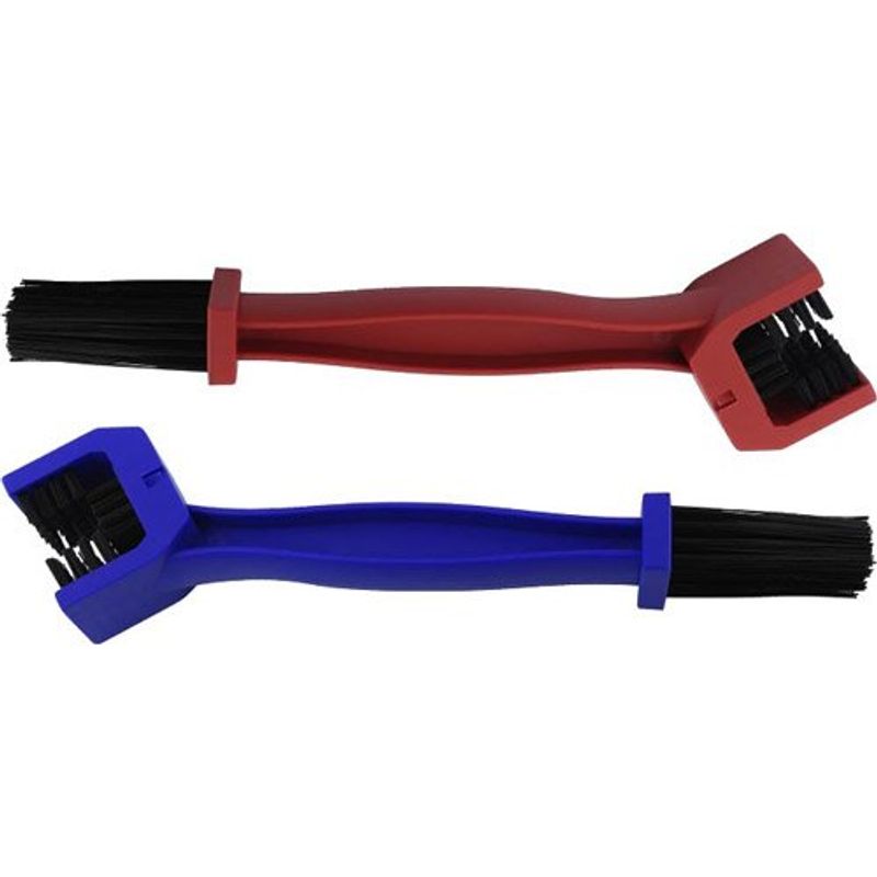 escova para corrente de moto stacool 2 peças vermelha a-mbi