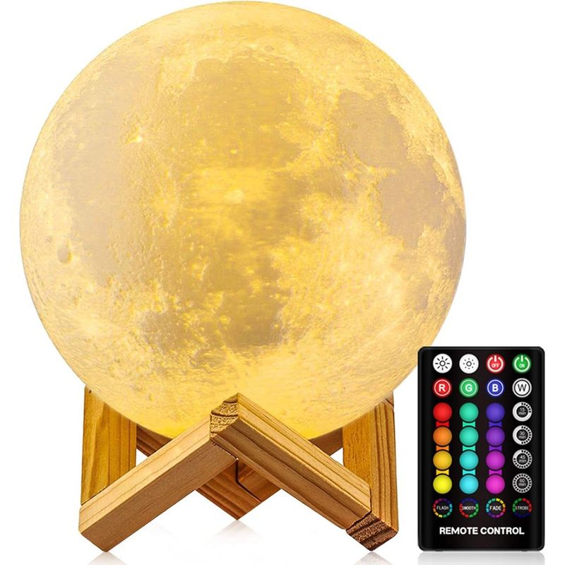 luminária lua gdpets 4.8" 16 cores a-mbi