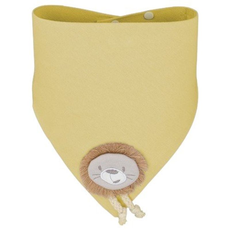 babador bandana buba leão amarelo 96471 (mp)