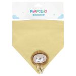 babador bandana buba leão amarelo 96471 (mp)