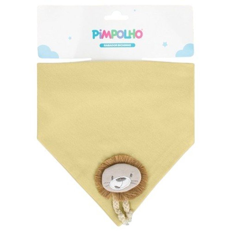 babador bandana buba leão amarelo 96471 (mp)