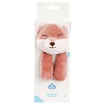 naninha pimpolho raposa com prendedor de chupeta rosa 0300559-02 (mp)