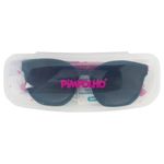 óculos de sol infantil flexivel pimpolho rosa e preto 98384 (mp)