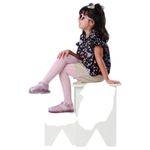 óculos de sol infantil pimpolho rosa com listras 96535 (mp)