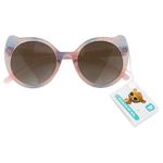 óculos de sol infantil pimpolho gatinho rosa 96532 (mp)