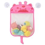 organizador de brinquedos de banho pimpolho girafa rosa 30401 (mp)