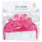 organizador de brinquedos de banho pimpolho girafa rosa 30401 (mp)