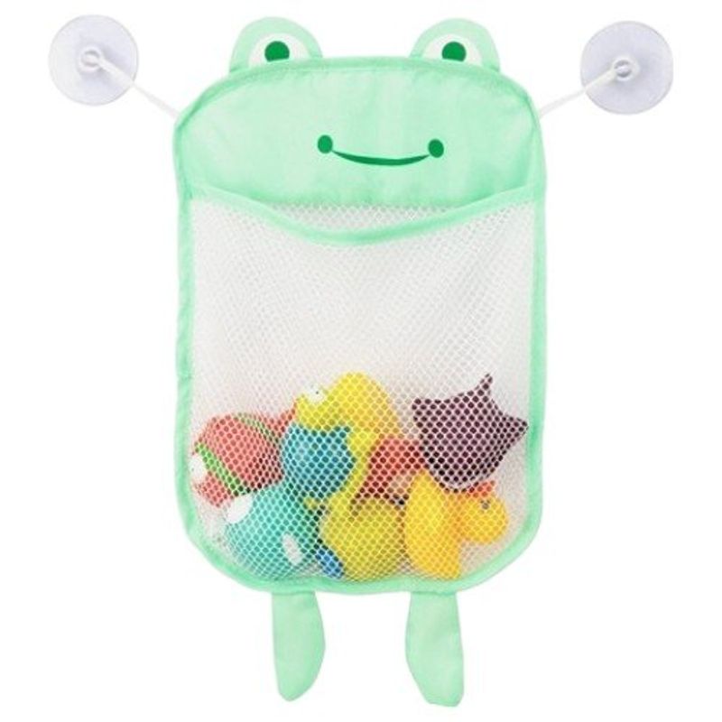 organizador de brinquedos de banho pimpolho sapo verde 30403 (mp)