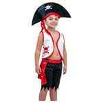 fantasia infantil pirata ione e eduardo tamanho p ie023p (mp)