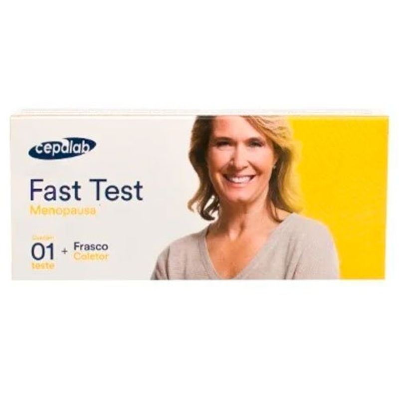 teste de menopausa fast test 1 unidade cepalab