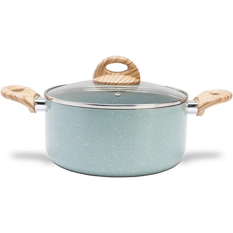 caçarola brinox botanika 3,5 litros com tampa 22cm indução verde 4815/332