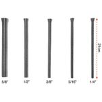 kit 5 molas para curvar tubos de cobre tipi ct 102 1/4" 5/16" 3/8" 1/2" 5/8" (mp)