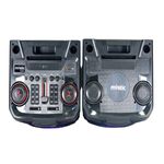 caixa de som amplificada mystic 100w x2 bluetooth com microfone sem fio my-ps799t (mp)