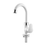 torneira de mesa para lavatório herc arejador fixo tivoli 1000000533 branco (mp)