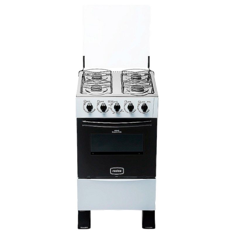 fogão 4 bocas realce ares branco (mp)