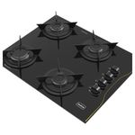 cooktop 4 bocas realce automático bivolt preto (mp)