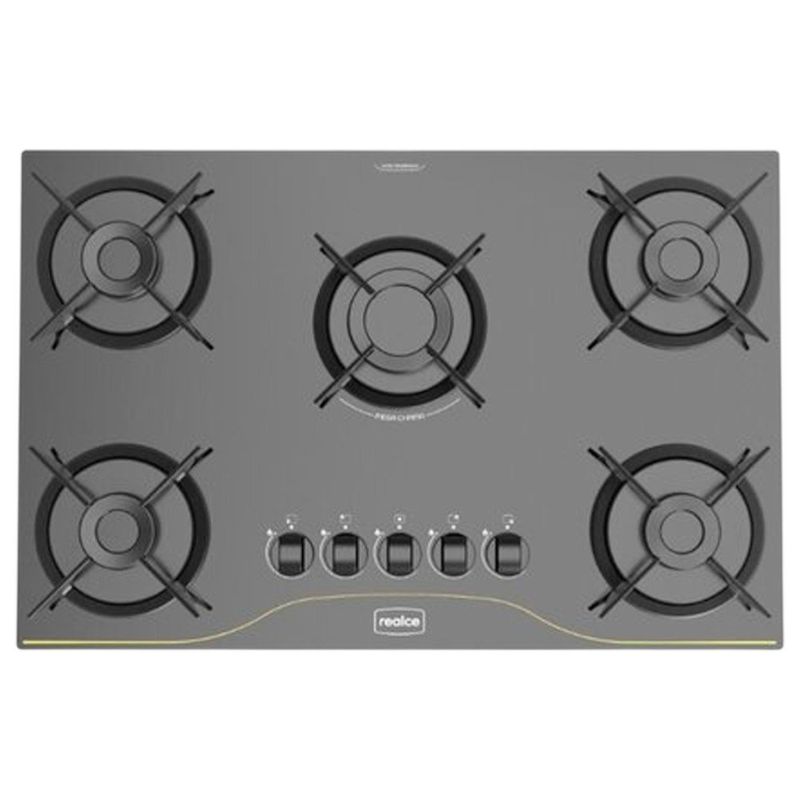 cooktop 5 bocas realce automático preto (mp)