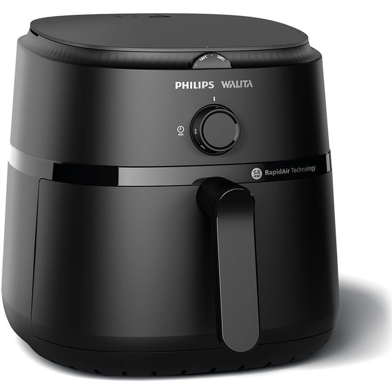 fritadeira air fryer philips walita 6,2 litros série 1000xl preto na130/00