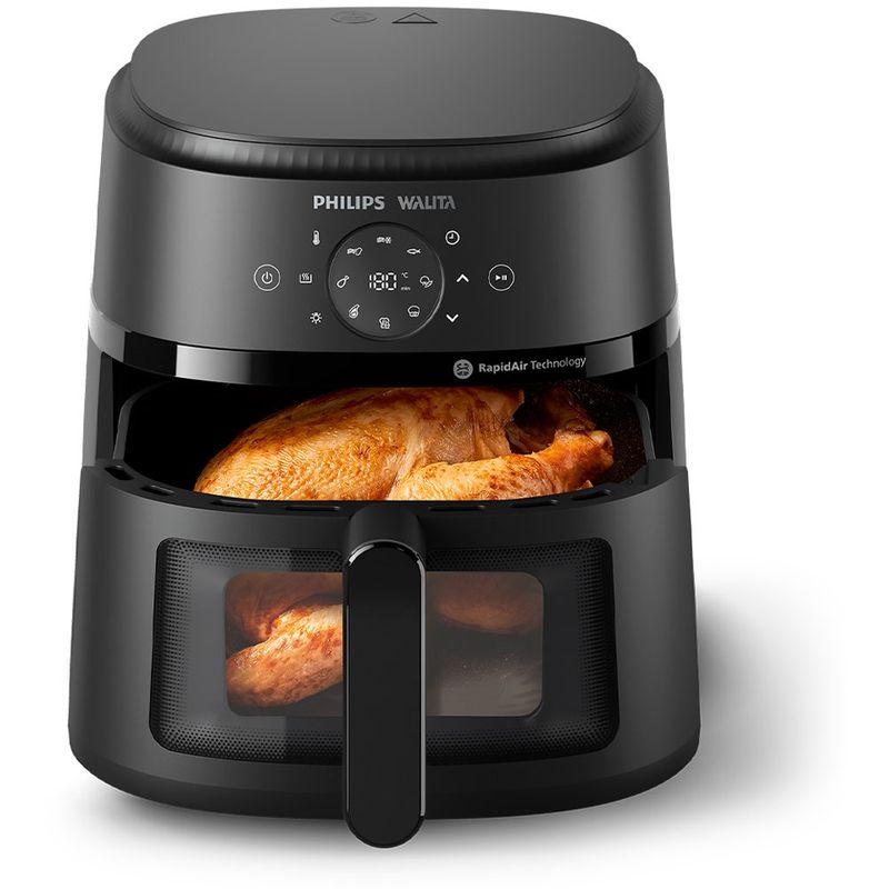 fritadeira air fryer walita 6,2 litros digital série 2000xl preto na230/00