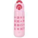 garrafa térmica mor kids 480ml rosa 8781