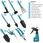 kit jardinagem philco azul pkj10