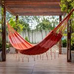 rede de dormir para casal paraibana laranja escuro