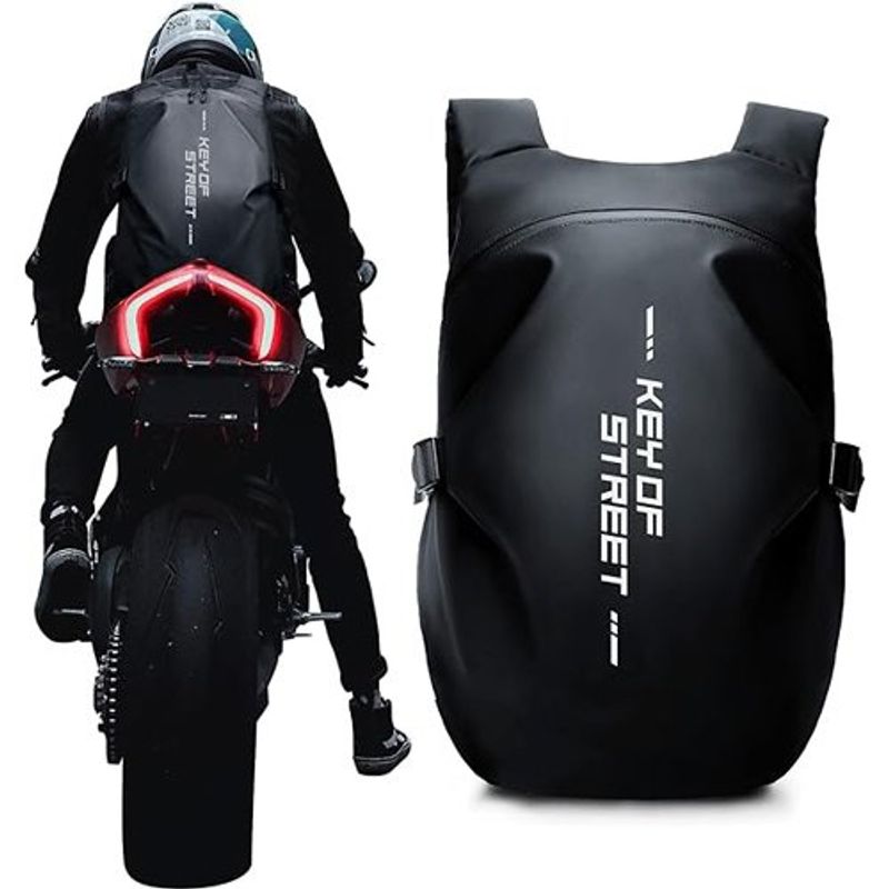 mochila para motociclista weplan preto a-bi
