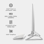 computador dell fhd intel core 3-100u ssd 512gb 8gb ddr4 ram branco a-bi