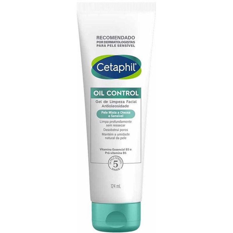 gel de limpeza cetaphil oil control 124ml