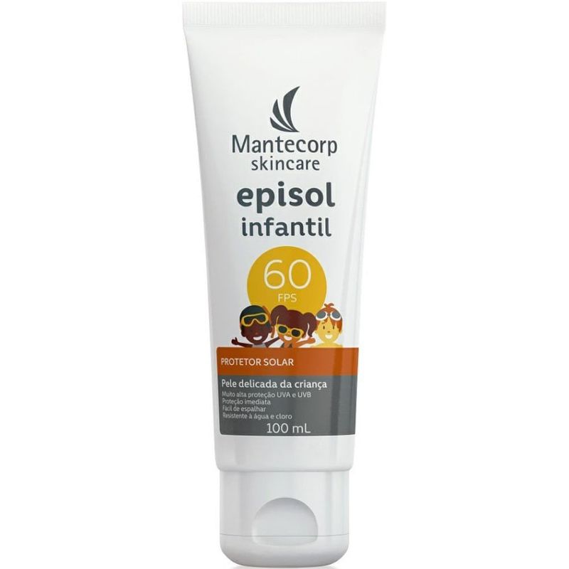 protetor solar episol infantil fps60 100ml