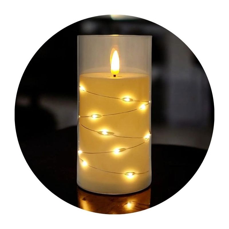 vela de led tokyo design 8x15cm lz0067 (mp)