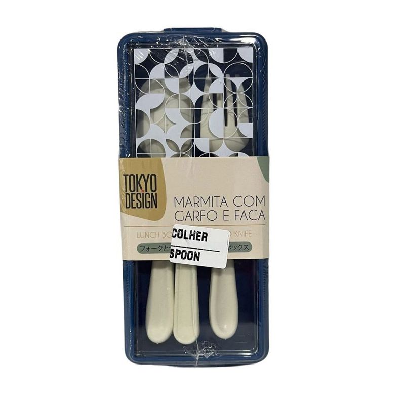 kit marmita tokyo design 1 marmita 1 garfo e 1 faca mar0018 (mp)