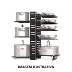 organizador de panelas top rio 46x20,5x38cm (mp)