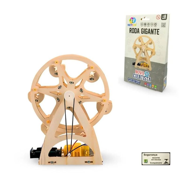 brinquedo nettoy novo cientista roda gigante 40019 (mp)