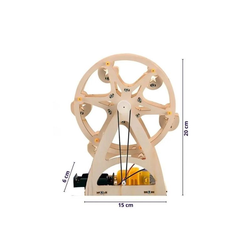 brinquedo nettoy novo cientista roda gigante 40019 (mp)