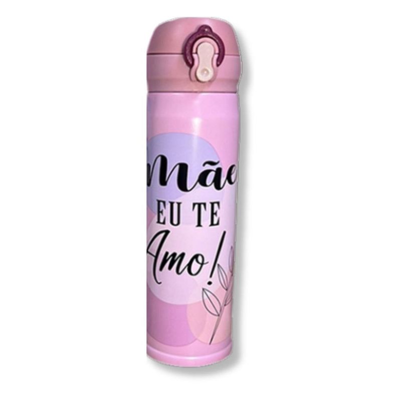 garrafa térmica interponte mãe eu te amo 450ml (mp)