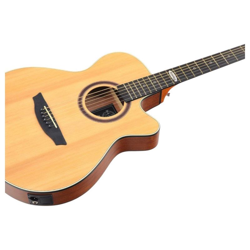 violão eletroacústico stringberg sl200c ns flat nyl fosco (mp)