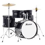 bateria infantil premium dx45j bk junior preto (mp)