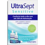ultrasept sensitive 360ml+120ml solução para lentes de contato hertz