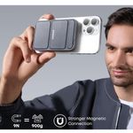 carregador por indução portátil anker preto a-mbi