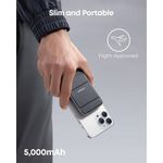 carregador por indução portátil anker preto a-mbi